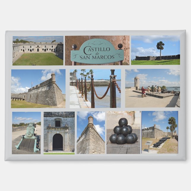 Castillo de San Marcos Magnet (Front)