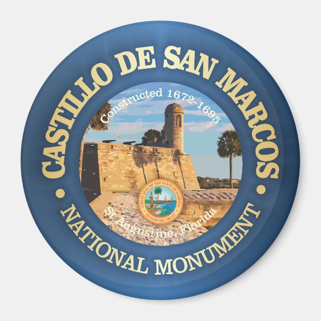 Castillo de San Marcos (NM) Magnet (Front)