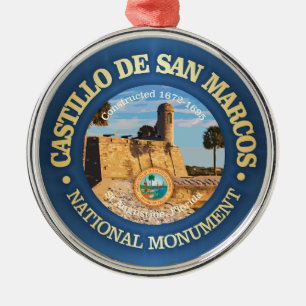 Castillo de San Marcos (NM) Metal Ornament