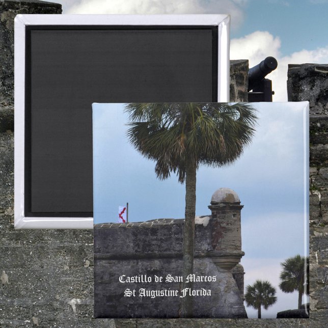 Castillo de San Marcos St Augustine Florida Photo Magnet (Creator Uploaded)