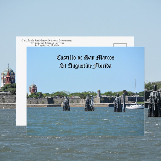 Castillo de San Marcos St Augustine Florida Travel Postcard (Creator Uploaded)