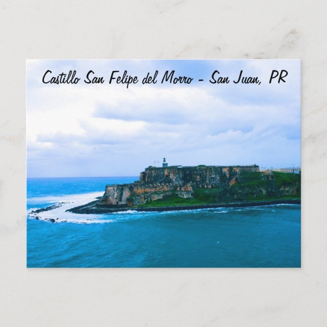 Castillo San Felipe del Morro - Old San Juan Forts Postcard (Front)