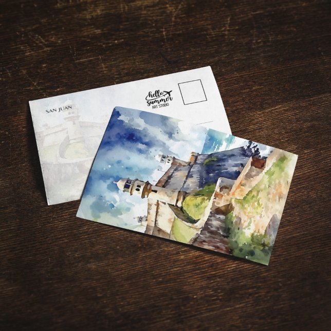 Castillo San Felipe del Morro Puerto Rico Postcard (Creator Uploaded)