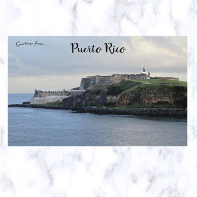 Castillo San Felipe del Morro Puerto Rico Postcard (Creator Uploaded)