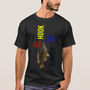 Casting Dreams Catching Fish Vintage Quote T-Shirt