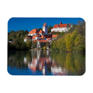 Castle and Abby by the River Magnet