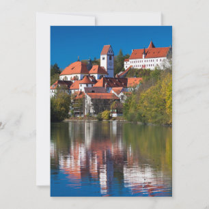 Castle and Abby by the River Thank You Card
