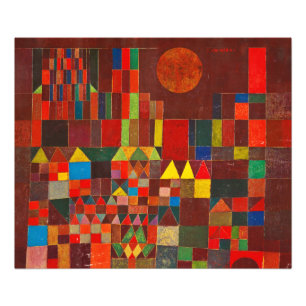 Castle and Sun by Paul Klee Photo Print