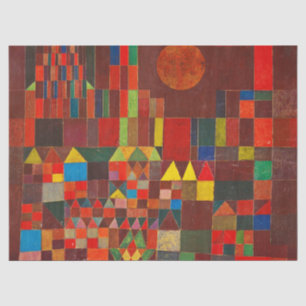 Castle and Sun by Paul Klee Tissue Paper