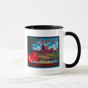 Castle Apple Label - Westbank B.C. Canada Mug