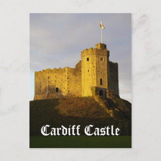 Castle at Sunset Postcard