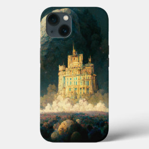 Castle At The Edge Of The World Fantasy Sci-Fi iPhone 13 Case