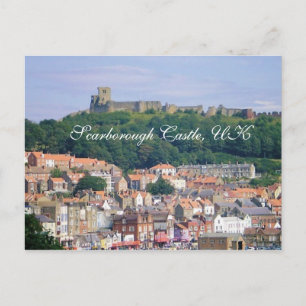 Castle at the top of the hill postcard