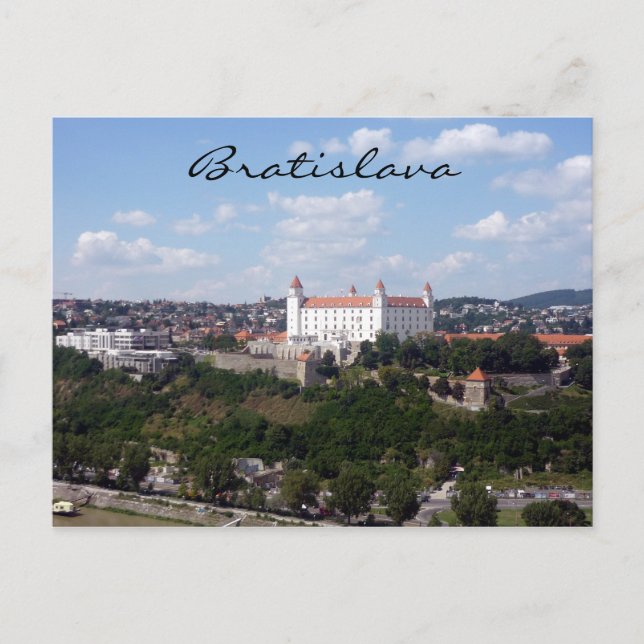 castle bratislava view postcard (Front)