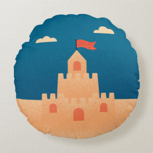 Castle Breeze Round Cushion