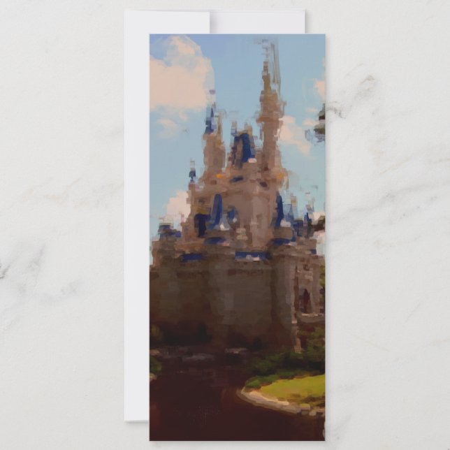 Castle Bridal Shower Invitation (Front)