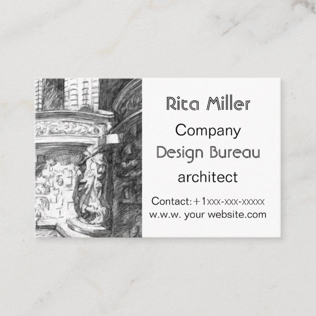 Castle Business Card (Front)