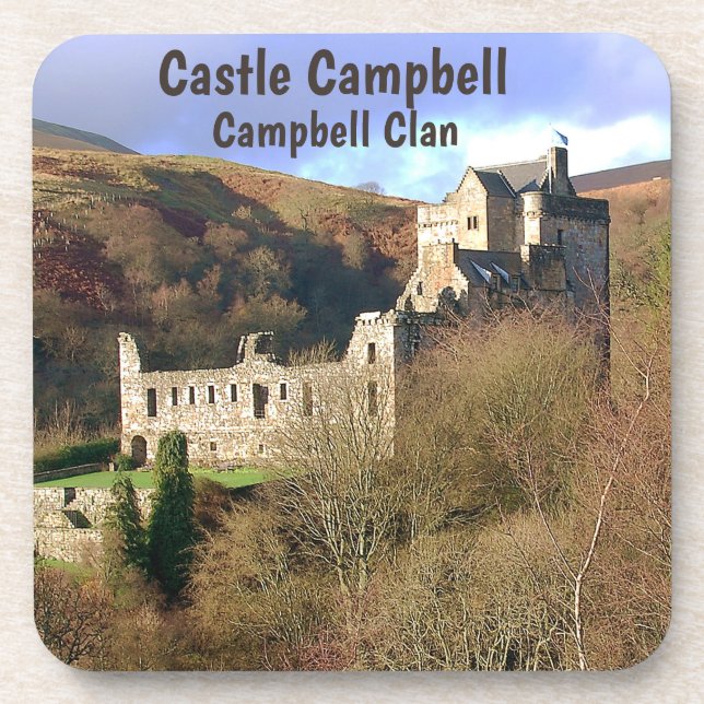 Castle Campbell – Campbell Clan Coaster (Front)