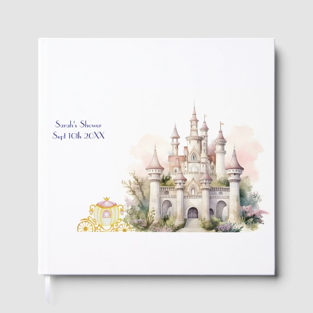 Castle & Carriage  Guest Book (Front)