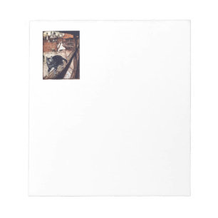 Castle Cat Rackham Illustration Notepad