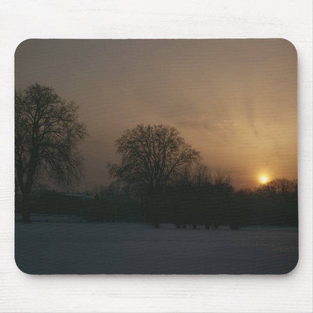 Castle Charlottenhof, Sunset Mouse Pad (Front)