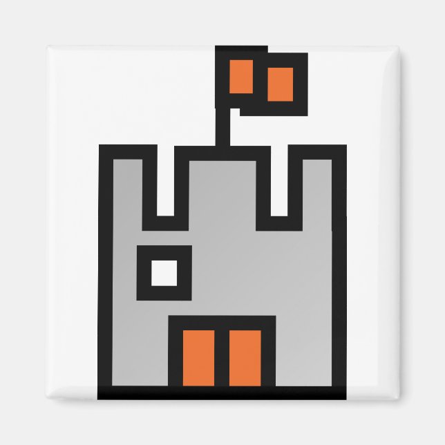 Castle-chateau Magnet (Front)