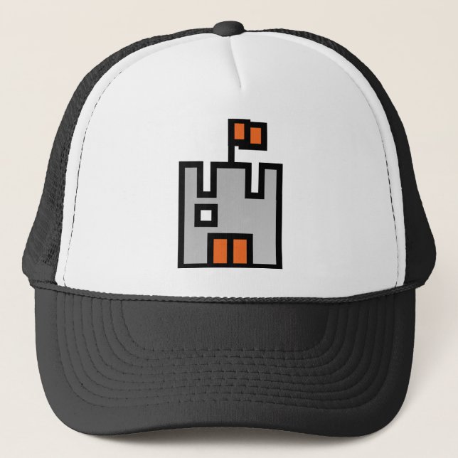 Castle-chateau Trucker Hat (Front)