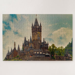 Castle Cochem Mosel Reichsburg. Jigsaw Puzzle