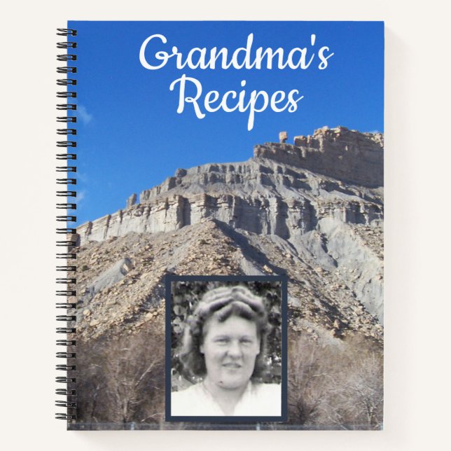 Castle Country Photo Grandma's Recipe Book (Front)