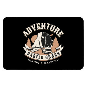 Castle Crags State Park California Magnet