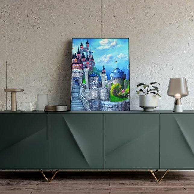 Castle Digital Fantasy Art Poster #06 (Creator Uploaded)