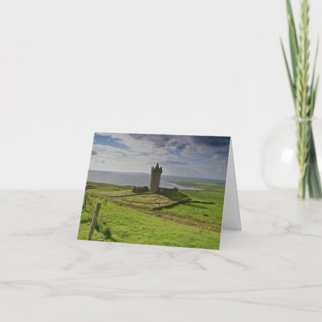 Castle Doolin Ireland. photo Card (Front)