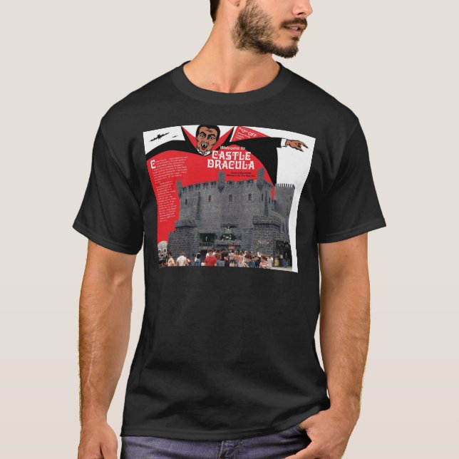 Castle Dracula in Wildwood, New Jersey T-Shirt (Front)