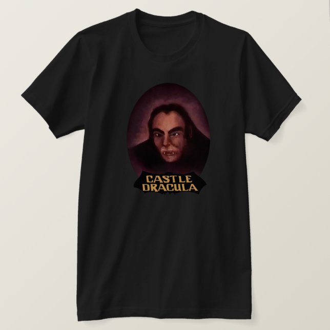 Castle Dracula Wildwood T-Shirt (Design Front)