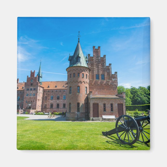 Castle Egeskov Scenic Magnet (Front)