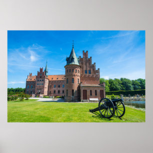 Castle Egeskov Scenic Poster