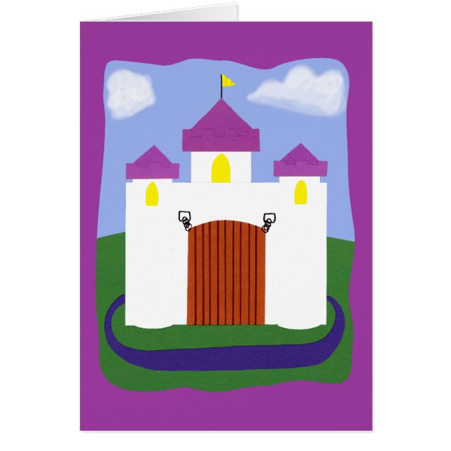 Castle Fairytale with Purple Turrets (Front)