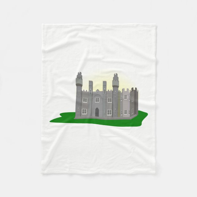 Castle Fleece Blanket (Front)