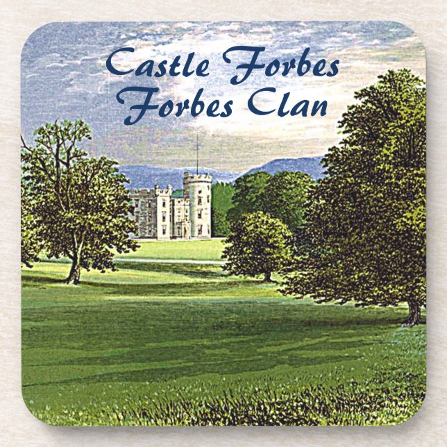 Castle Forbes – Forbes Clan Coaster (Front)