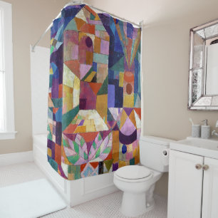 Castle Garden, Paul Klee Shower Curtain