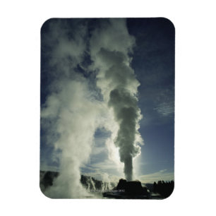 Castle Geyser ,Yellowstone National Park Magnet