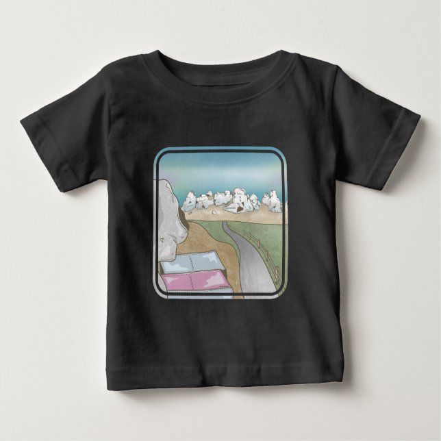 Castle hill bouldering New Zealand Baby T-Shirt (Front)