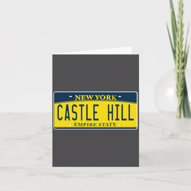 Castle Hill Bronx New York Ny Neighborhood Hometow Card (Front)