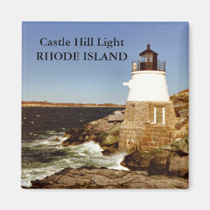 Castle Hill Light, Rhode Island Magnet