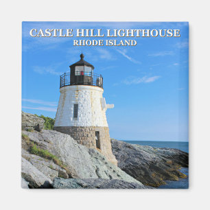Castle Hill Lighthouse, Rhode Island Magnet