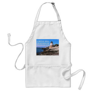 Castle Hill Lighthouse, Rhode Island Standard Apron