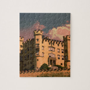 Castle Hohenschwangau in Germany as paper-collage Jigsaw Puzzle