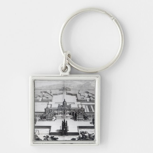 Castle Howard, from 'Vitruvius Britannicus' Key Ring (Front)