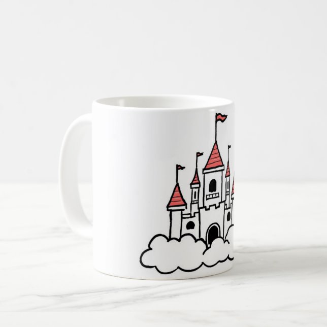 Castle in Clouds Mug (Front Left)
