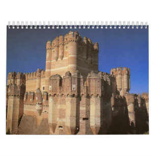 Castle in Europe and Japan Calendar